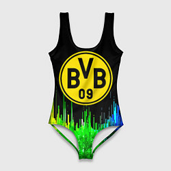 Женский купальник-боди Borussia градиент текстура