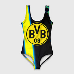 Женский купальник-боди Borussia соты броня