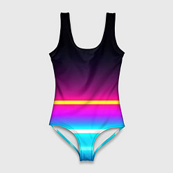 Женский купальник-боди Beach shorts