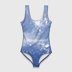 Купальник-боди 3D женский Снежки попали в тебя, цвет: 3D-принт