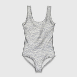 Купальник-боди 3D женский Снег сугробы, цвет: 3D-принт