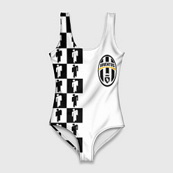 Женский купальник-боди Ювентус паттерн люди