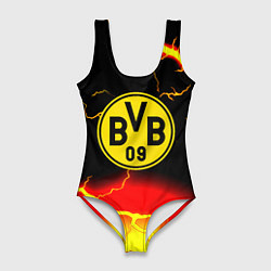 Женский купальник-боди Borussia молнии шторм