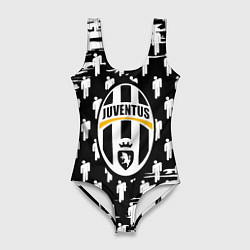 Купальник-боди 3D женский Ювентус паттерн люди краски, цвет: 3D-принт