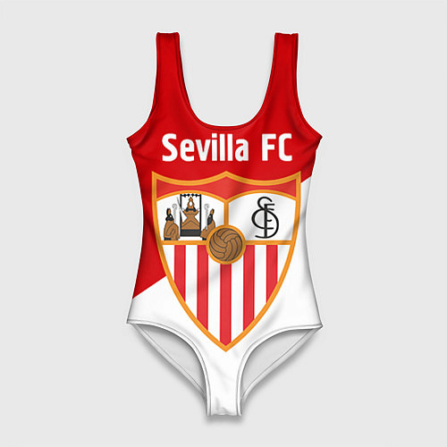 Женский купальник-боди Sevilla FC / 3D-принт – фото 1