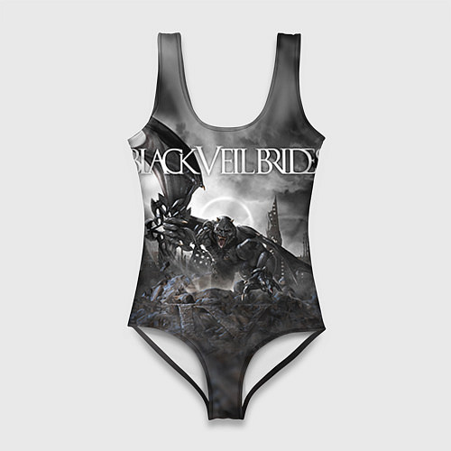 Женский купальник-боди Black Veil Brides: Faithless / 3D-принт – фото 1