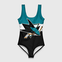 Женский купальник-боди San Jose Sharks