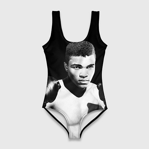 Женский купальник-боди Muhammad Ali / 3D-принт – фото 1