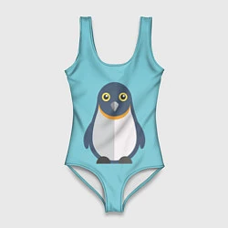 Женский купальник-боди Пингвин