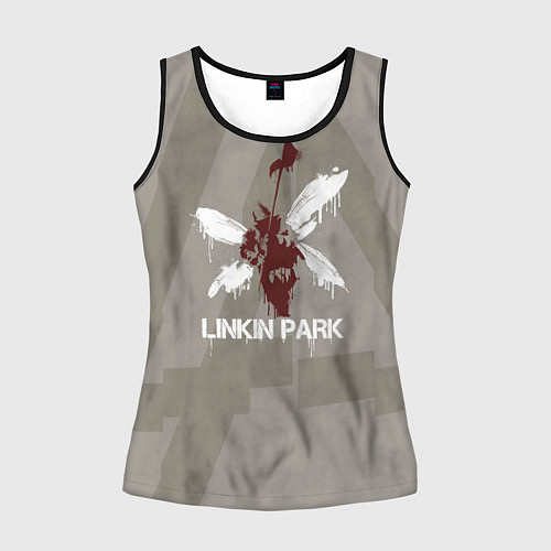 Женская майка без рукавов Linkin Park - Hybrid Theory 2022 / 3D-Черный – фото 1