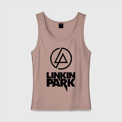 Женская майка Linkin Park / Пыльно-розовый – фото 1