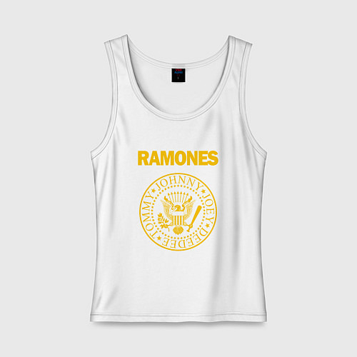 Женская майка Ramones / Белый – фото 1
