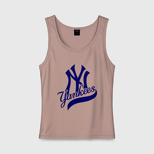 Женская майка NY - Yankees / Пыльно-розовый – фото 1
