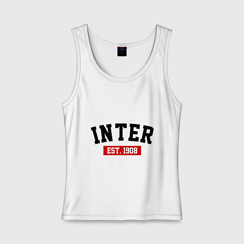 Женская майка FC Inter Est. 1908 / Белый – фото 1