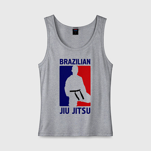 Женская майка Brazilian Jiu jitsu / Меланж – фото 1