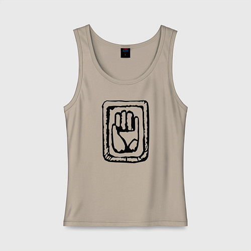 Женская майка JoJo Hand / Миндальный – фото 1