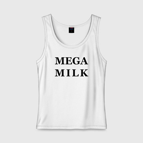 Женская майка Billie Eilish: Mega Milk / Белый – фото 1