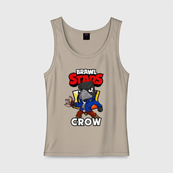 Женская майка BRAWL STARS CROW