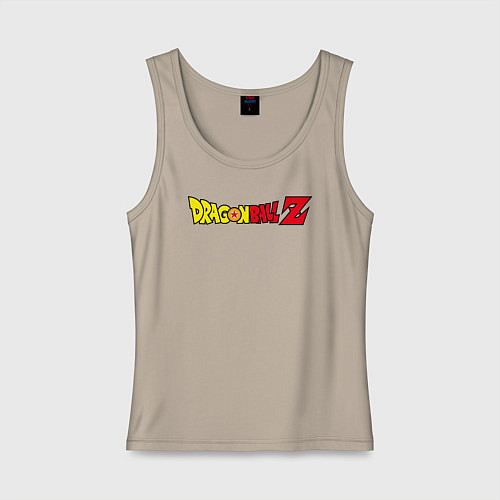 Женская майка Dragon Ball Z / Миндальный – фото 1