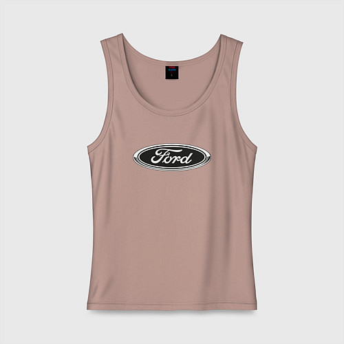 Женская майка Ford / Пыльно-розовый – фото 1