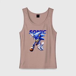 Женская майка SONIC