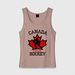 Женская майка Canada Hockey