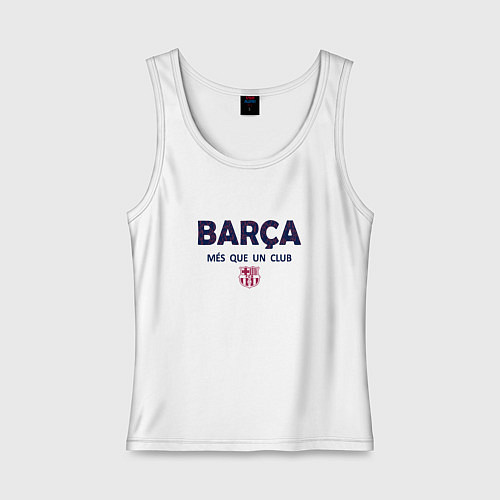 Женская майка FC Barcelona Barca 2022 / Белый – фото 1