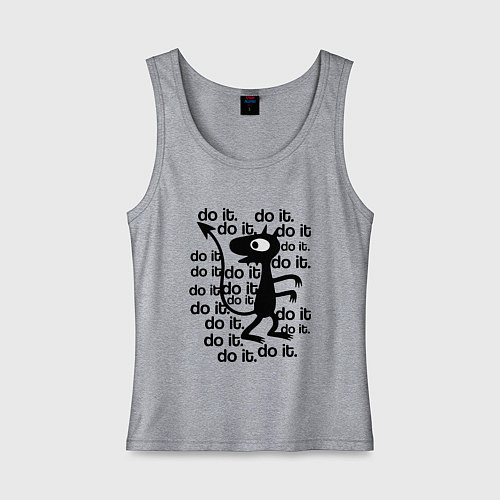 Женская майка РАЗОЧАРОВАНИЕ / Меланж – фото 1