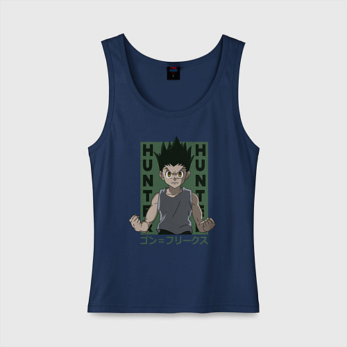 Женская майка Гон Фрикс Хантер / Тёмно-синий – фото 1