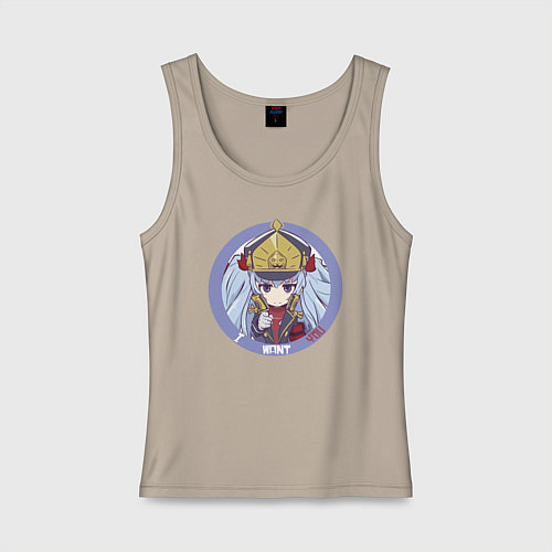 Женская майка Ты нужен Альтаиру / Миндальный – фото 1