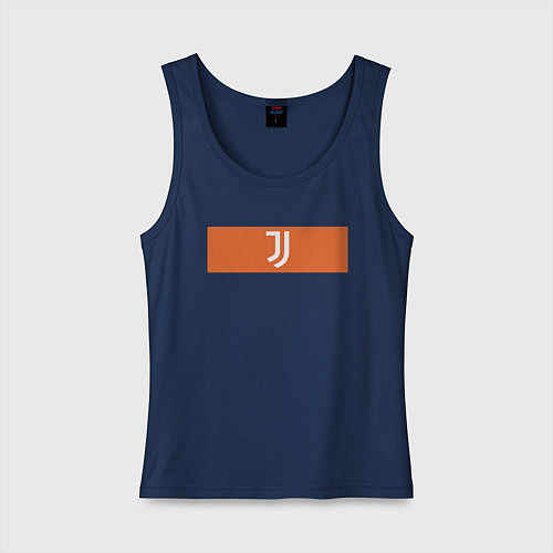 Женская майка Juventus Tee Cut & Sew 2021 / Тёмно-синий – фото 1