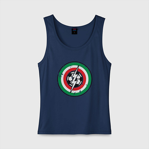 Женская майка Italy Power / Тёмно-синий – фото 1