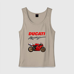 Женская майка DUCATI ДУКАТИ MOTOSPORT