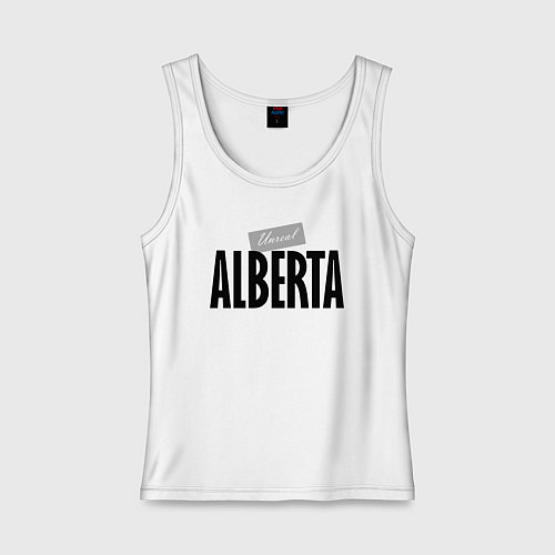 Женская майка Unreal Alberta / Белый – фото 1