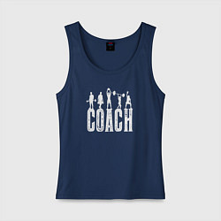 Женская майка Пауэрлифтинг тренер