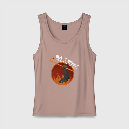 Женская майка Escape from City 17 / Пыльно-розовый – фото 1