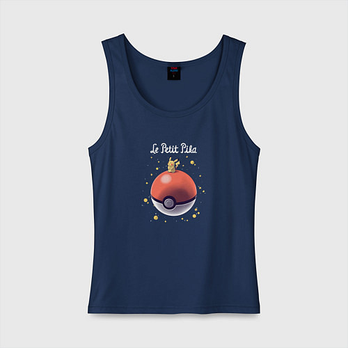 Женская майка La Petit Pika / Тёмно-синий – фото 1