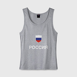 Женская майка Моя Россия