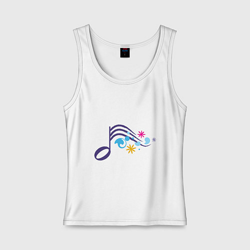 Женская майка FreeDom On-Line World без надписи / Белый – фото 1