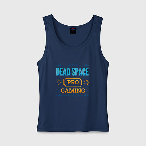 Женская майка Dead Space PRO Gaming / Тёмно-синий – фото 1