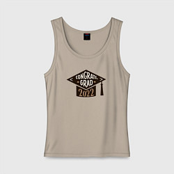 Женская майка Congrats grad 22