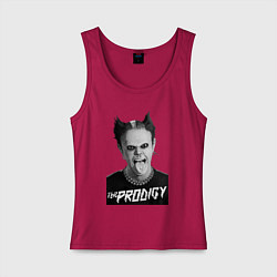 Майка женская хлопок The Prodigy - firestarter, цвет: маджента