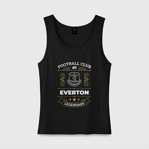 Женская майка Everton FC 1 / Черный – фото 1