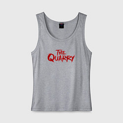 Женская майка The Quarry logo