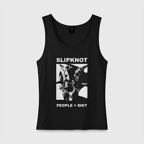 Женская майка Slipknot People Shit / Черный – фото 1