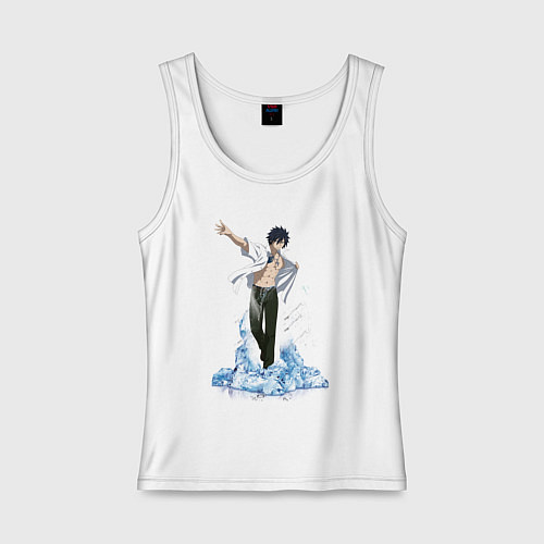 Женская майка Грей на льду / Белый – фото 1