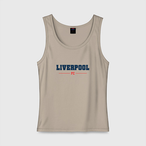 Женская майка Liverpool FC Classic / Миндальный – фото 1