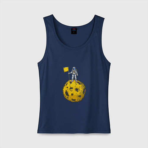 Женская майка Moon Man / Тёмно-синий – фото 1