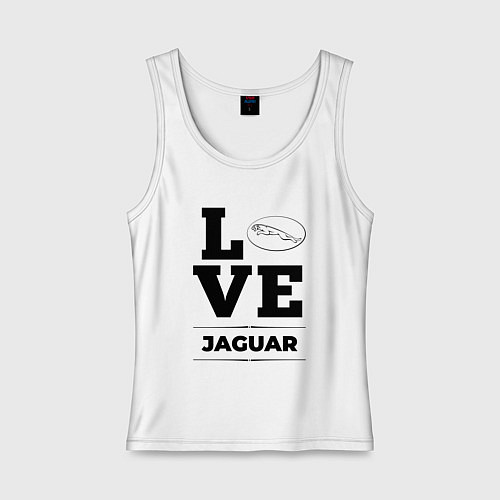 Женская майка Jaguar Love Classic / Белый – фото 1