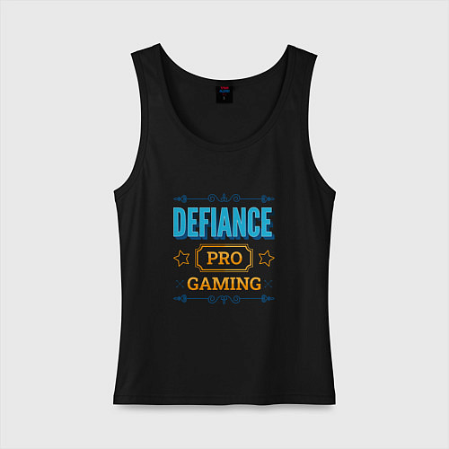 Женская майка Игра Defiance PRO Gaming / Черный – фото 1